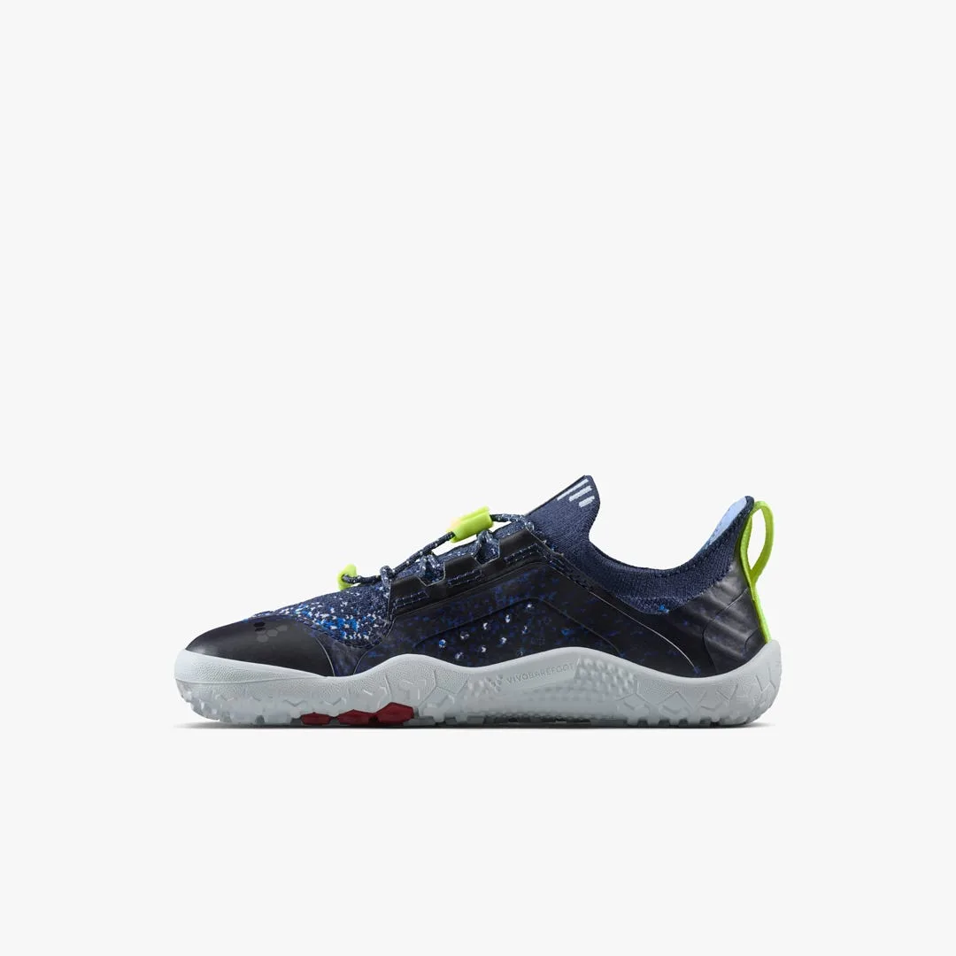 Кроссовки Vivobarefoot Primus Trail Knit FG — детская модель, синий с фиолетовым, фото 3