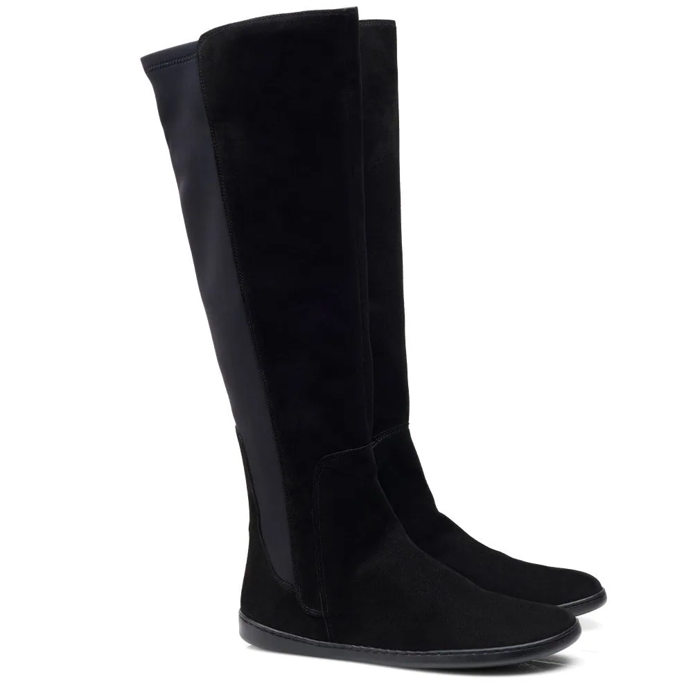 Женские ботинки ZAQQ QATCH Velours Black (чёрный цвет) — фото 1 из 3