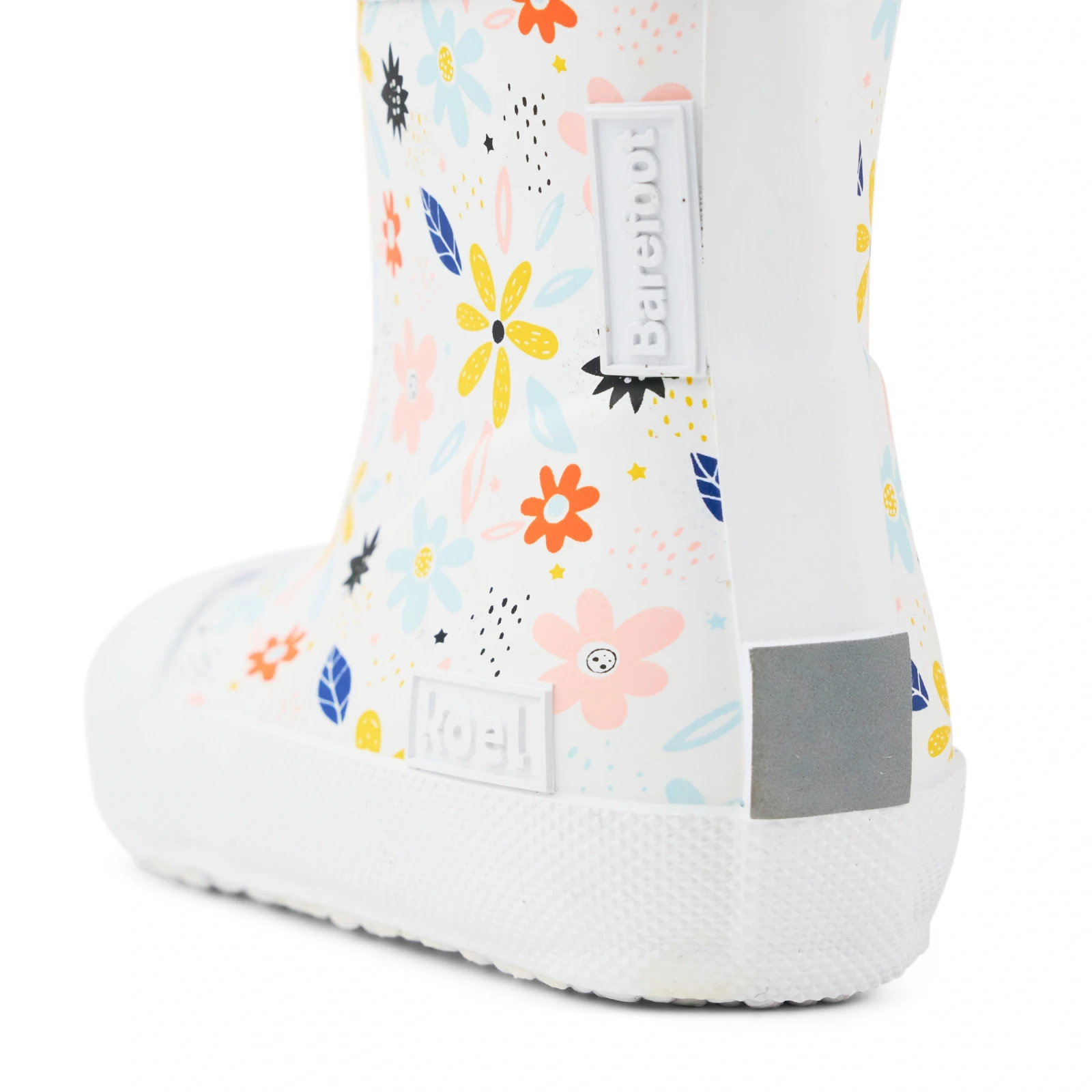 Резиновые сапоги Koel WIBI Print — белый с цветами, фото 4