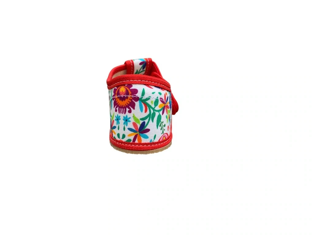 Тапочки Baby Bare Slippers — красный, белый (детские), фото 5