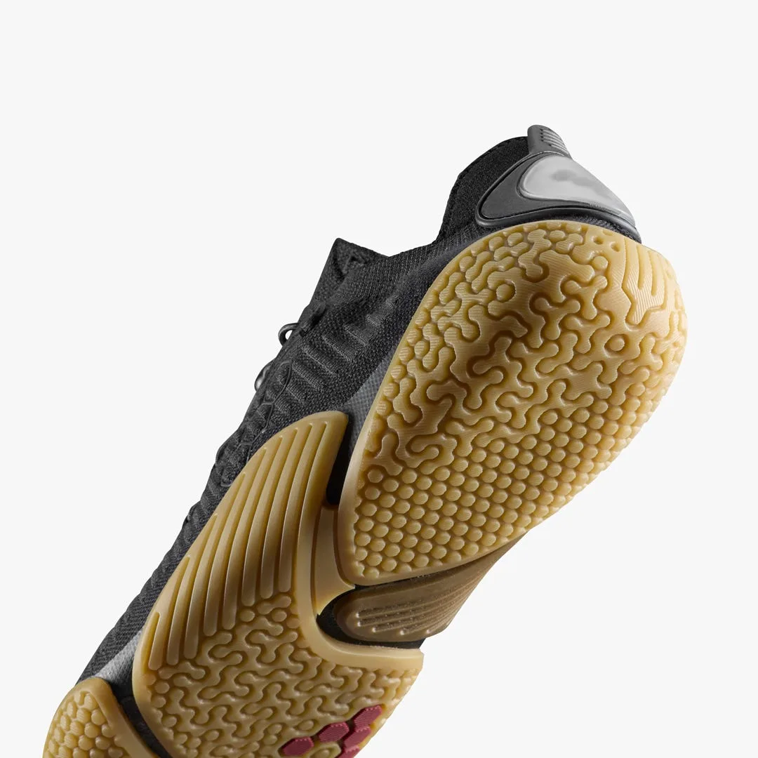 Кроссовки Vivobarefoot Motus Flex Natural — женская модель, чёрный, фото 7