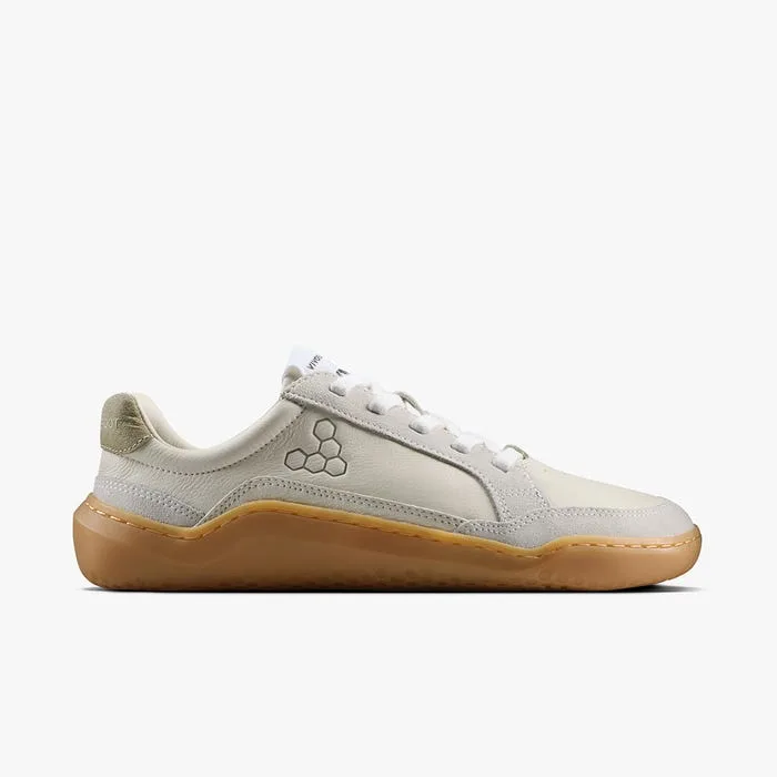 Кроссовки Vivobarefoot Gobi II Sneaker Leather — женская модель, приглушённый зелёный