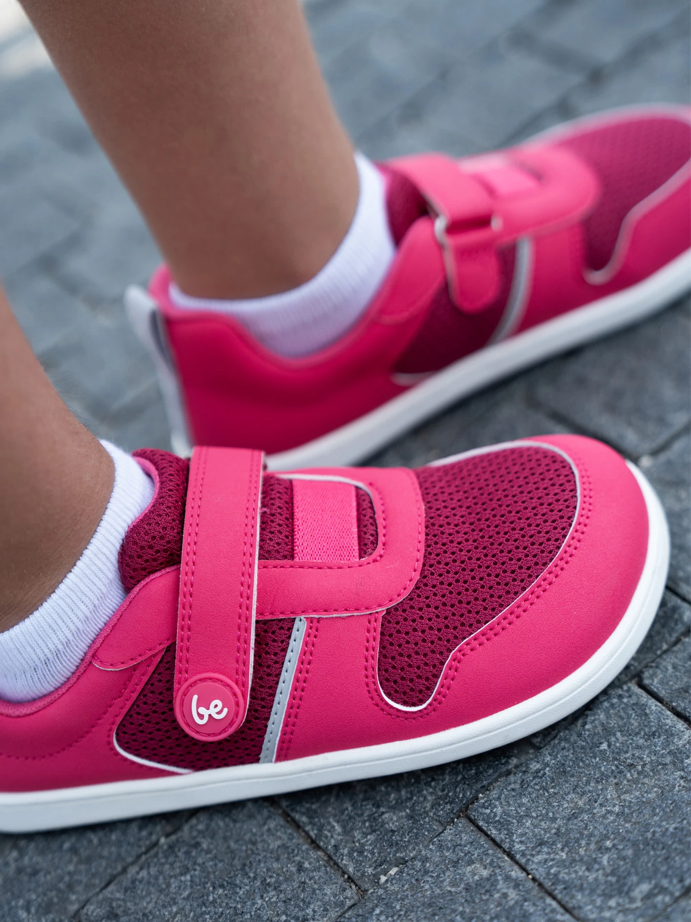 Детские босоногие кроссовки Be Lenka Glade - тёмно-розовый, фото 2