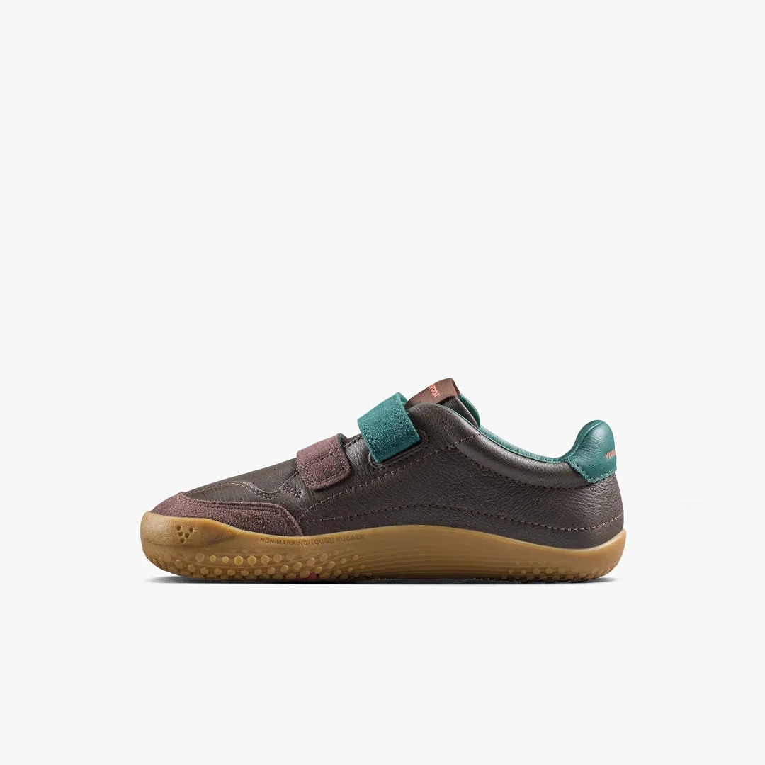 Кроссовки Vivobarefoot Gobi Sneaker — для дошкольников, коричневый, фото 3