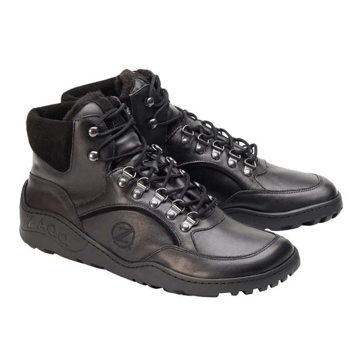 Ботинки ZAQQ TERRAQ Black Winter Waterproof