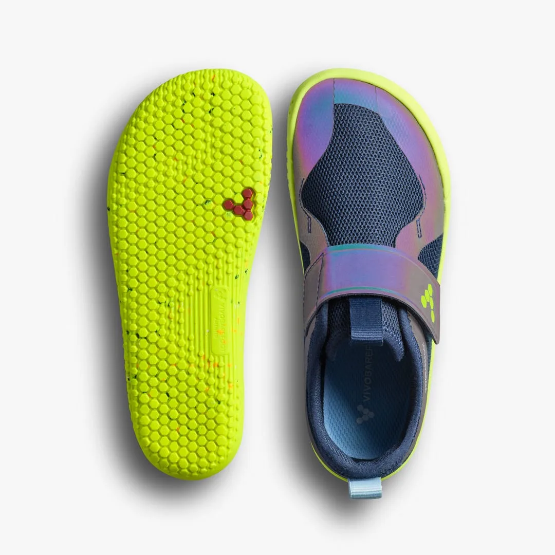 Кроссовки Vivobarefoot Primus Sport IV — для дошкольников, синий с фиолетовым, фото 2