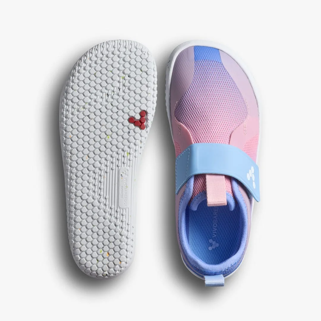 Кроссовки Vivobarefoot Primus Sport IV — для дошкольников, розовый с фиолетовым, фото 2