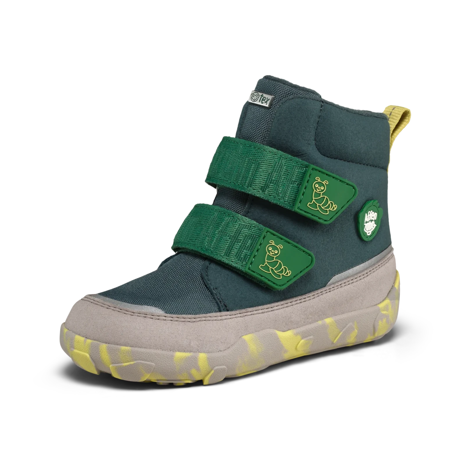 Зимние ботинки Affenzahn Comfy Гусеница — зелёный, фото 5