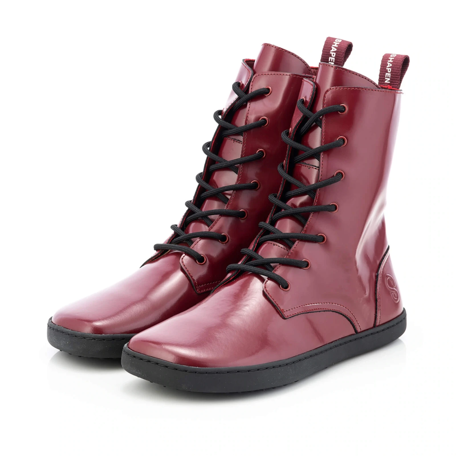 Босоногие ботинки Shapen MAVERICK — бордовый, фото 5