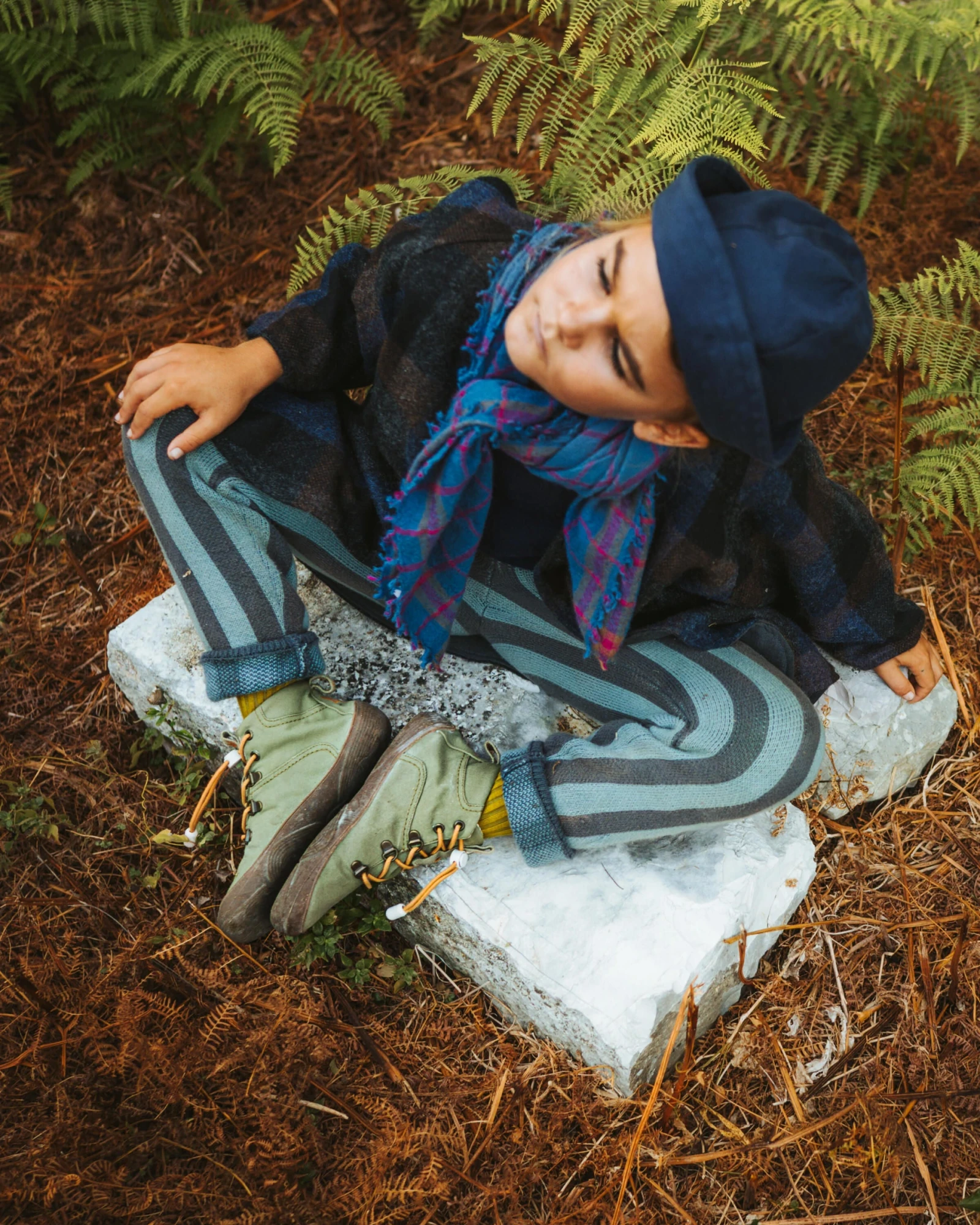 Босоногие ботинки Wildling Marti для детей — хаки, фото 2