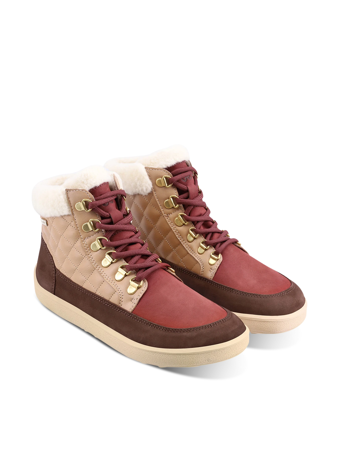 Босоногие ботинки Be Lenka Olivia - коричневый и бордовый, фото 5