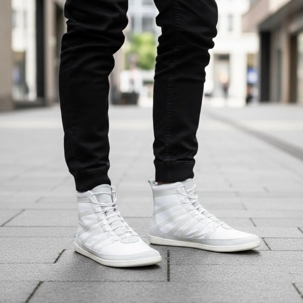 Кроссовки для женщин и мужчин ZAQQ SPARQ High White (белый цвет), фото 15