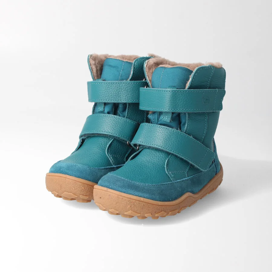 Зимние босоногие ботинки bLIFESTYLE polarfuchsSTYLE — петроль, фото 4