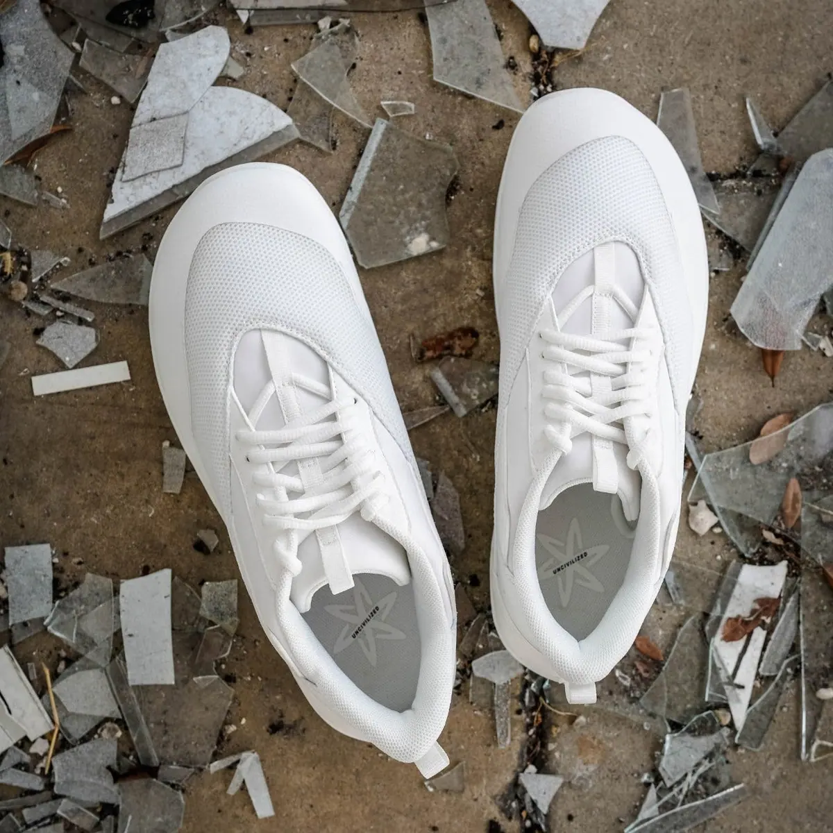Босоногие кроссовки Uncivilized Sneaker 2.0 — белые, фото 3