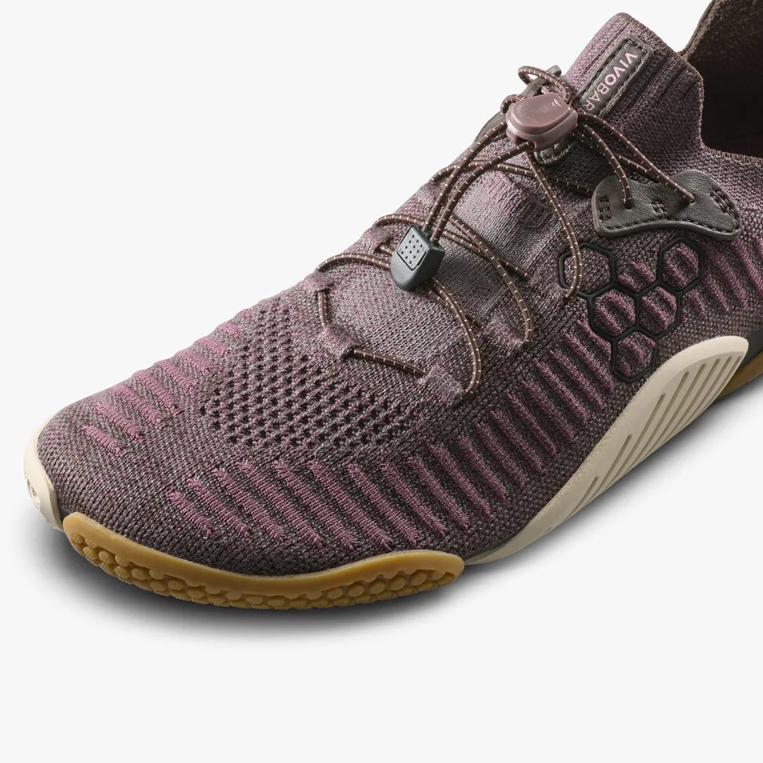 Кроссовки Vivobarefoot Motus Flex Natural — женская модель, тёмно-фиолетовый, фото 6